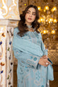  Embroidered Dhanak Suit