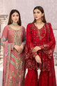 Chiffon Sharara Dress