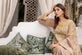 Beige Embroidered Dress USA
