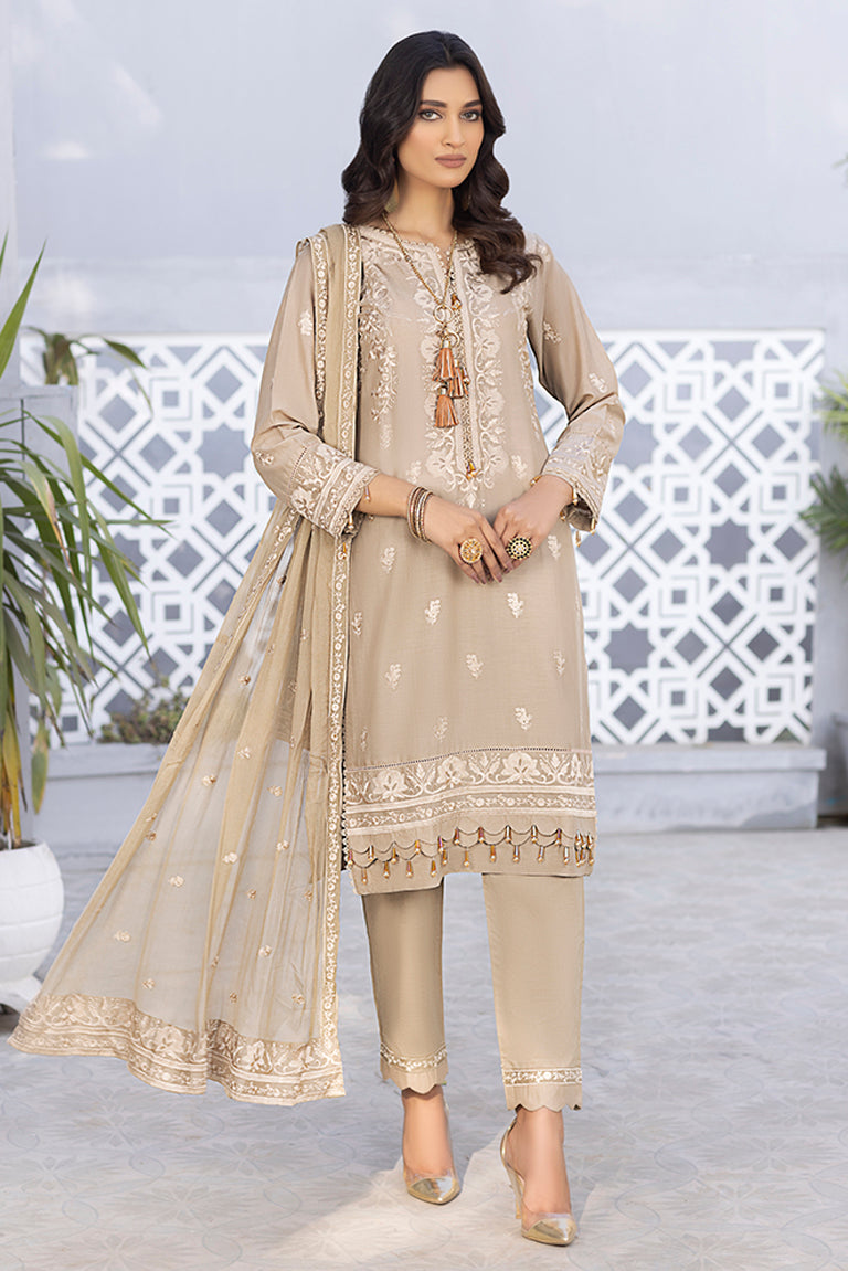 Beige Embroidery Dress USA