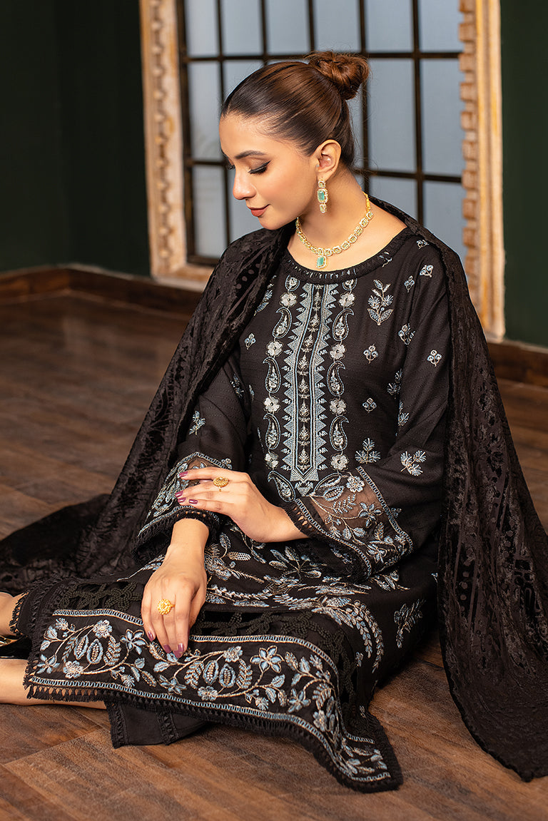 Black Dhanak Suit