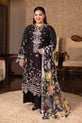  Black Embroidered Plus Size Dress