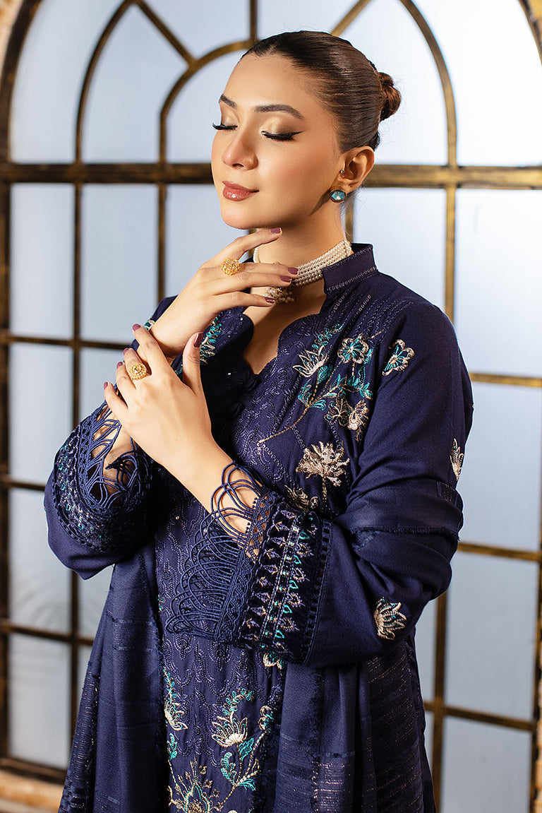 Blue Dhanak eadymade Dress