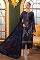 Blue Viscose Suit For Women