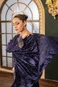 Blue Viscose Suit USA