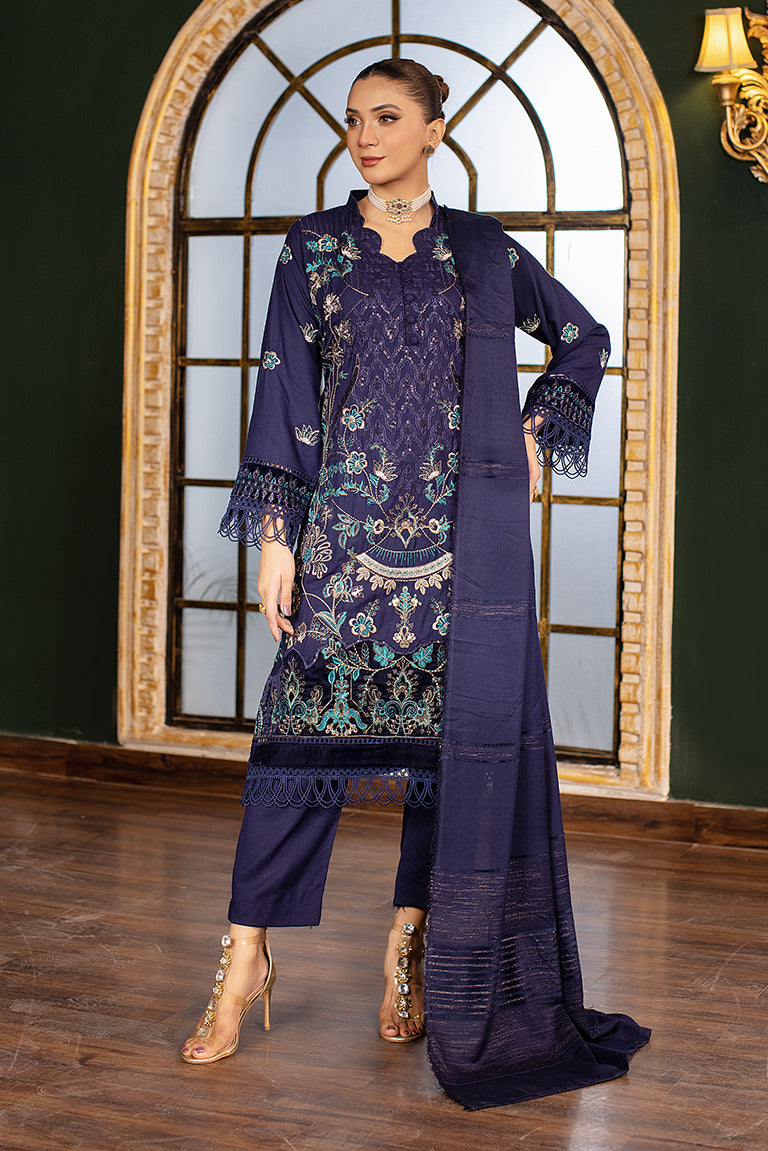 Casual Wear Pakistani Blue Dress USA