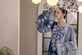 Chiffon Blue Dress For Women