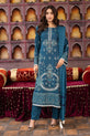 Dhanak Suit with Embroidery