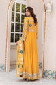 Embroidered Chiffon Evening Gown