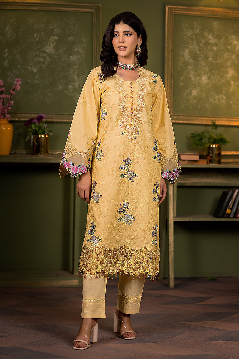 Embroidered Cotton Dress