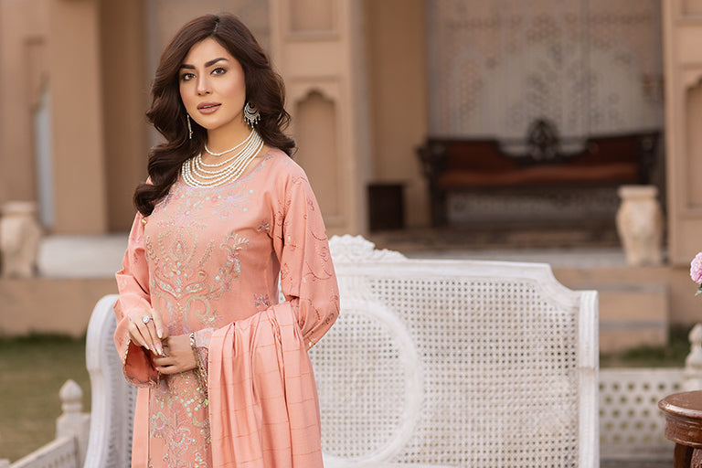  Embroidered Dhanak Suits USA