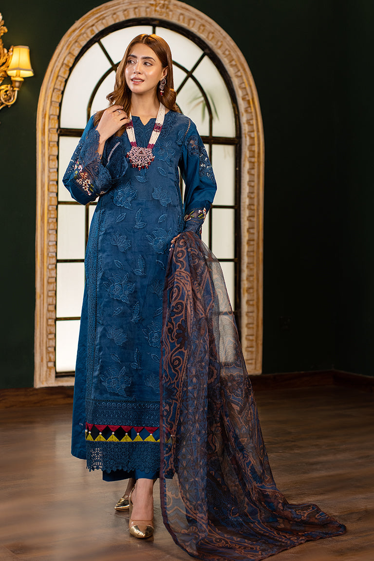  Embroidered Lawn Suit