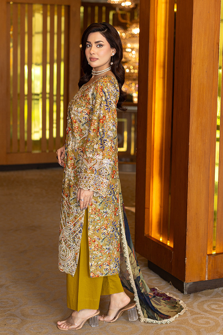  Embroidered Readymade Summer Dress