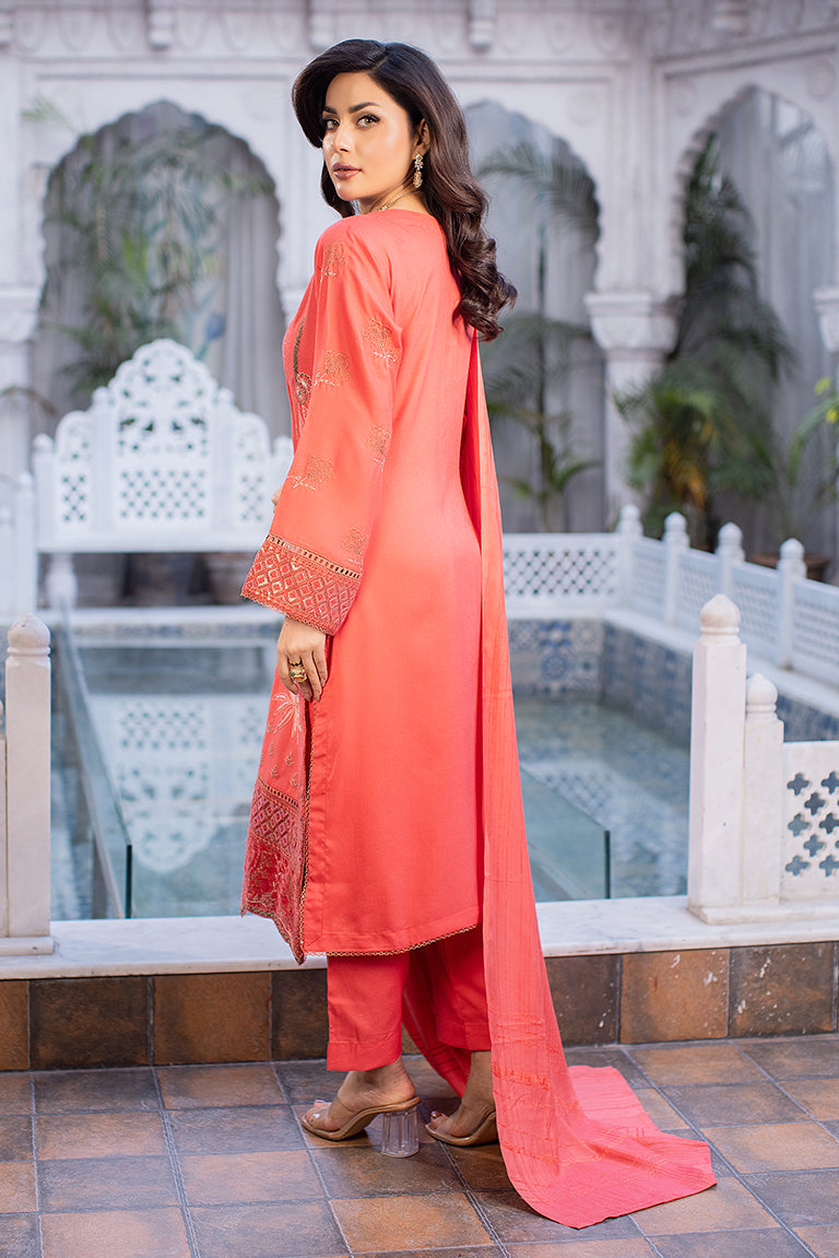 Embroidery Dhanak Suit USA