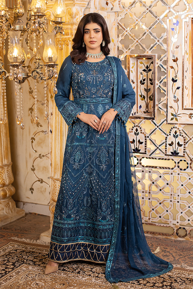 Embroidery Formal Dress