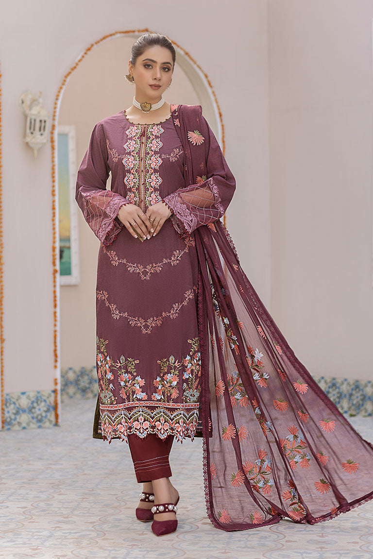 Embroidery Lawn Dress