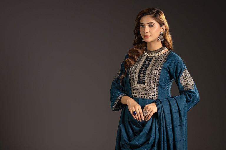Embroidery Winter Dress