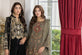 Golden Embroidery Chiffon Dresses USA