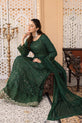 Green Pakistani Formal Dress USA