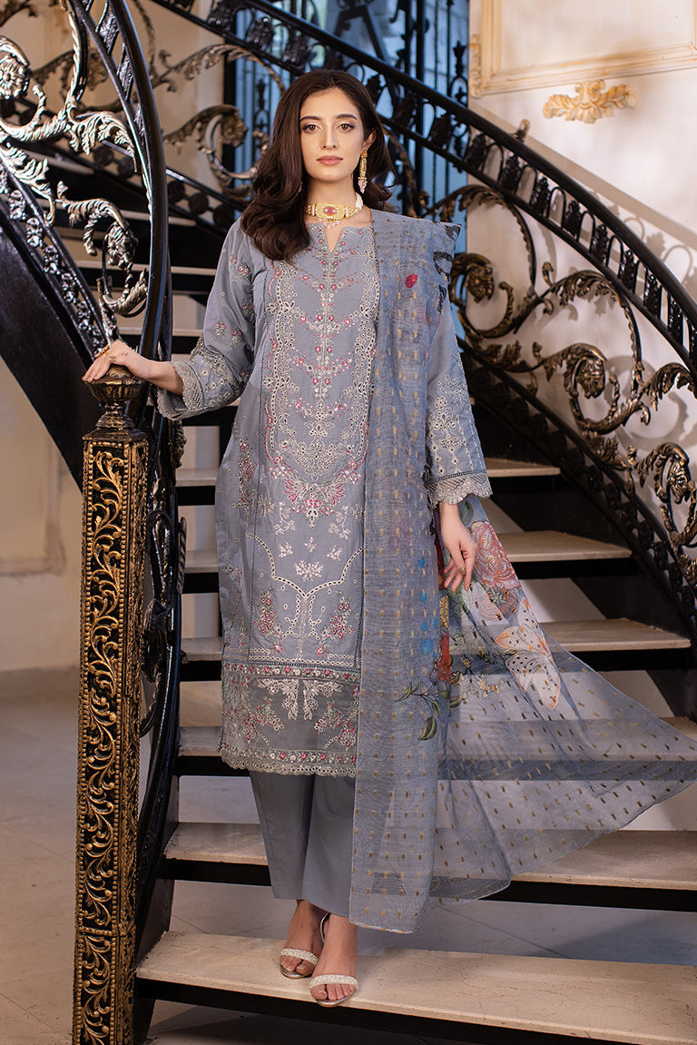Grey Pakistani Eid Dress USA