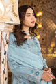 Heavily Embroidered Dhanak Suit