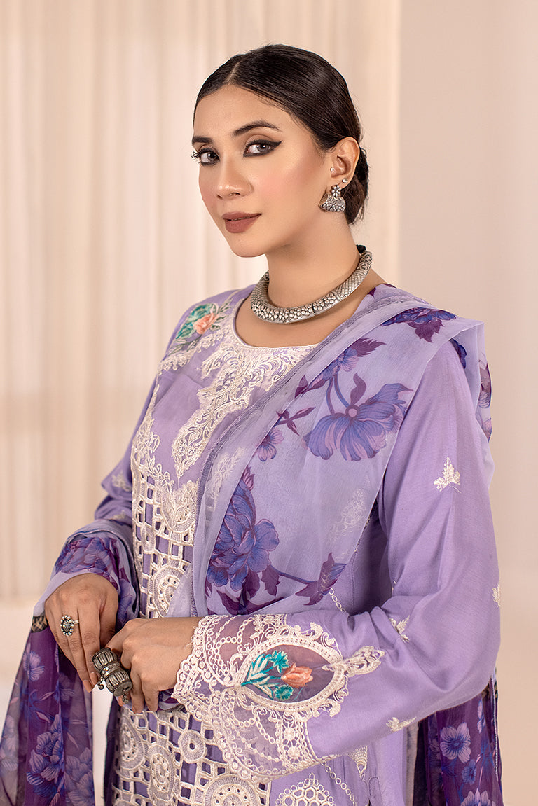 Lavender Eid Dress