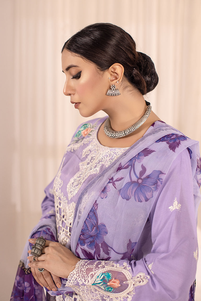 Lavender Winter Dress