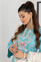 Light Blue & White Readymade Dress USA