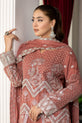 Light Grey and Pink Chiffon Formal Dress USA