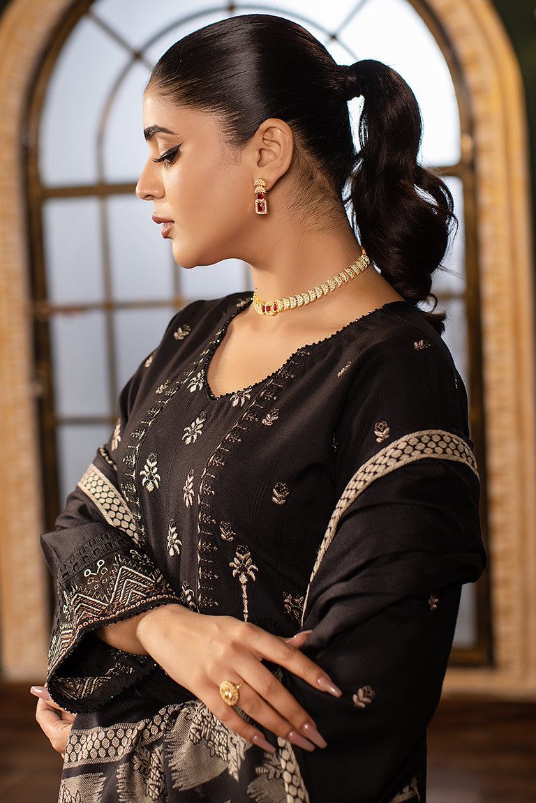 Luxurious Black Eid Dress