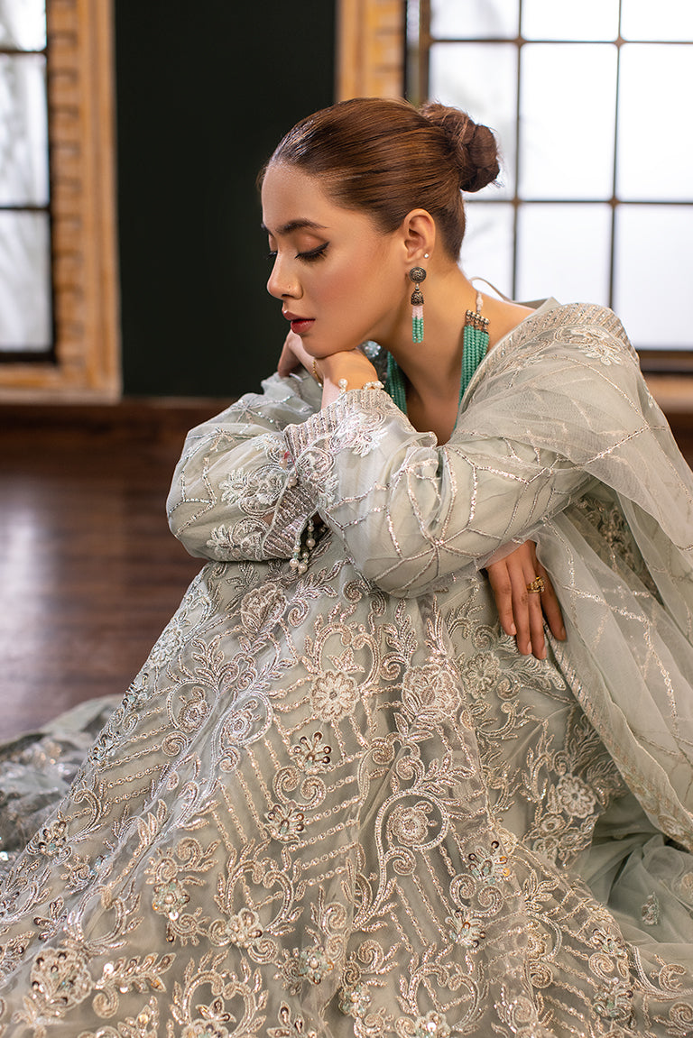Luxurious Long Embroidered Dress