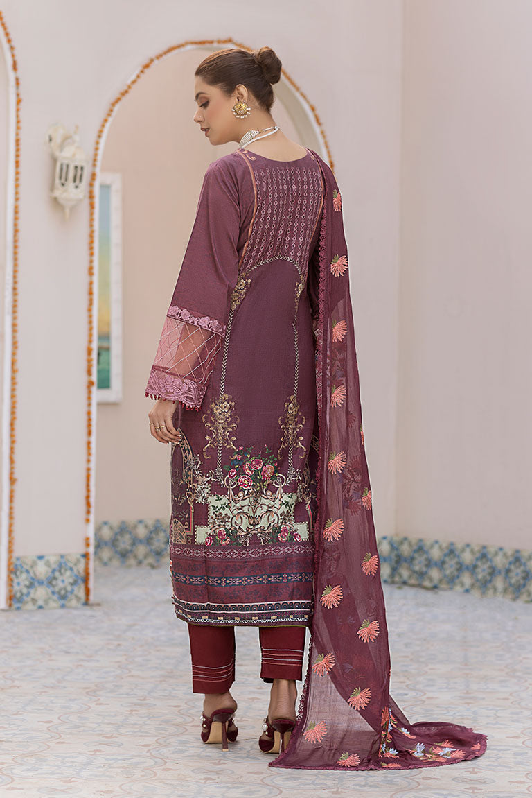 Luxury 3-Piece Lawn Dress USA
