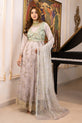 Luxury Beige Net Wedding Dress