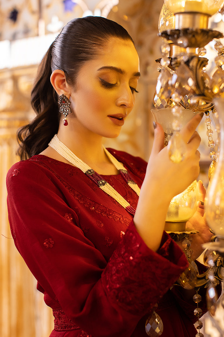 Mahroon Dress For Women