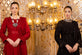 Mahroon and Black Formal Dresses 