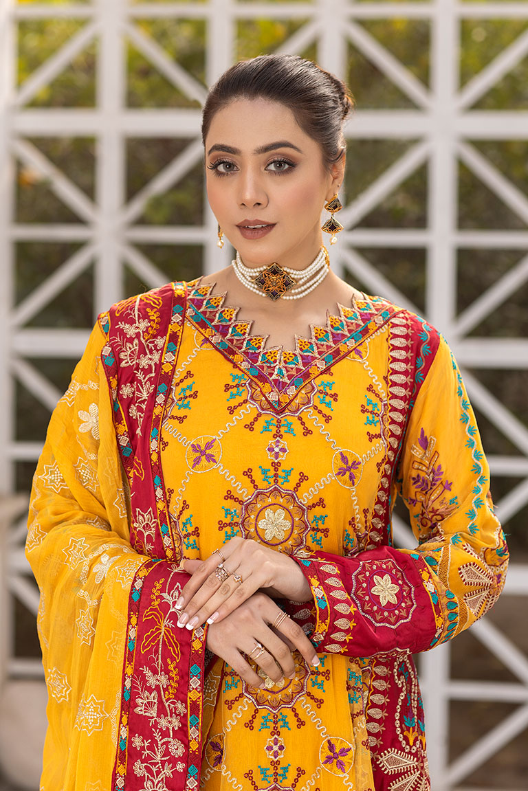 Mehndi Dress Pakistani 