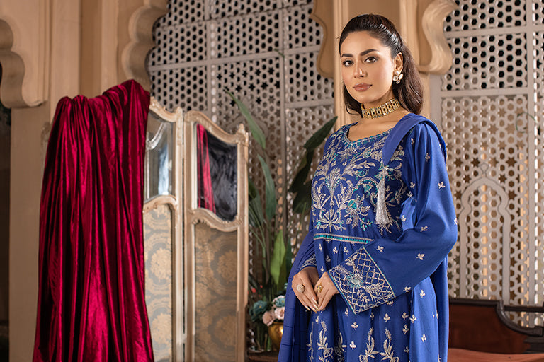 Modern Royal Blue Dress
