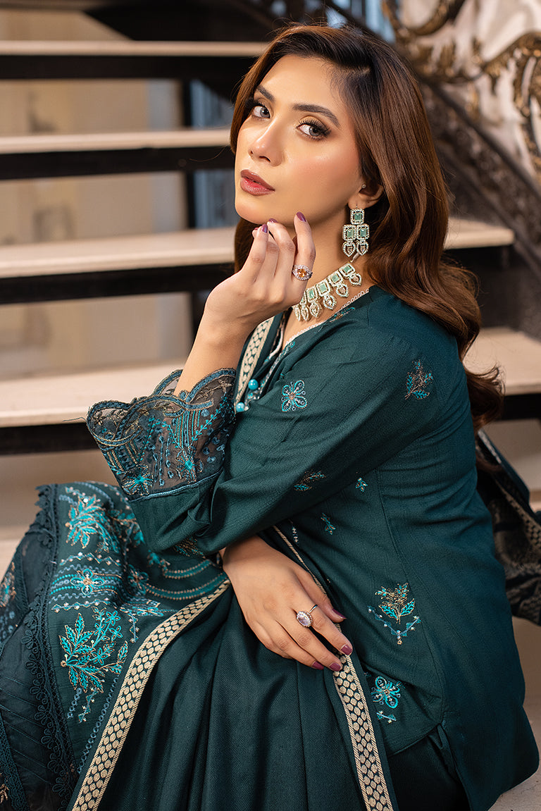 Pakistani Green Eid Dress 