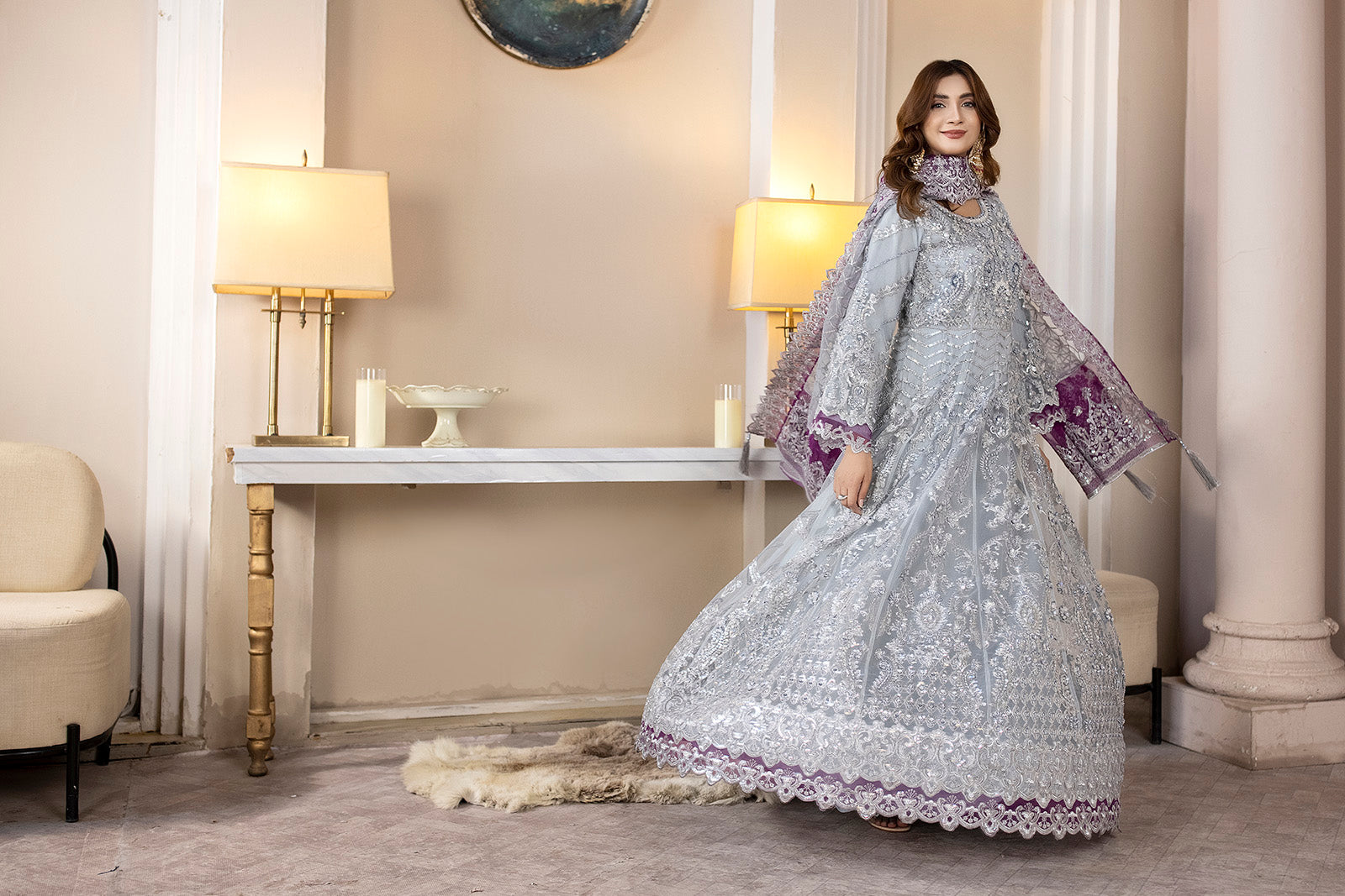 Pakistani Net Dress SA