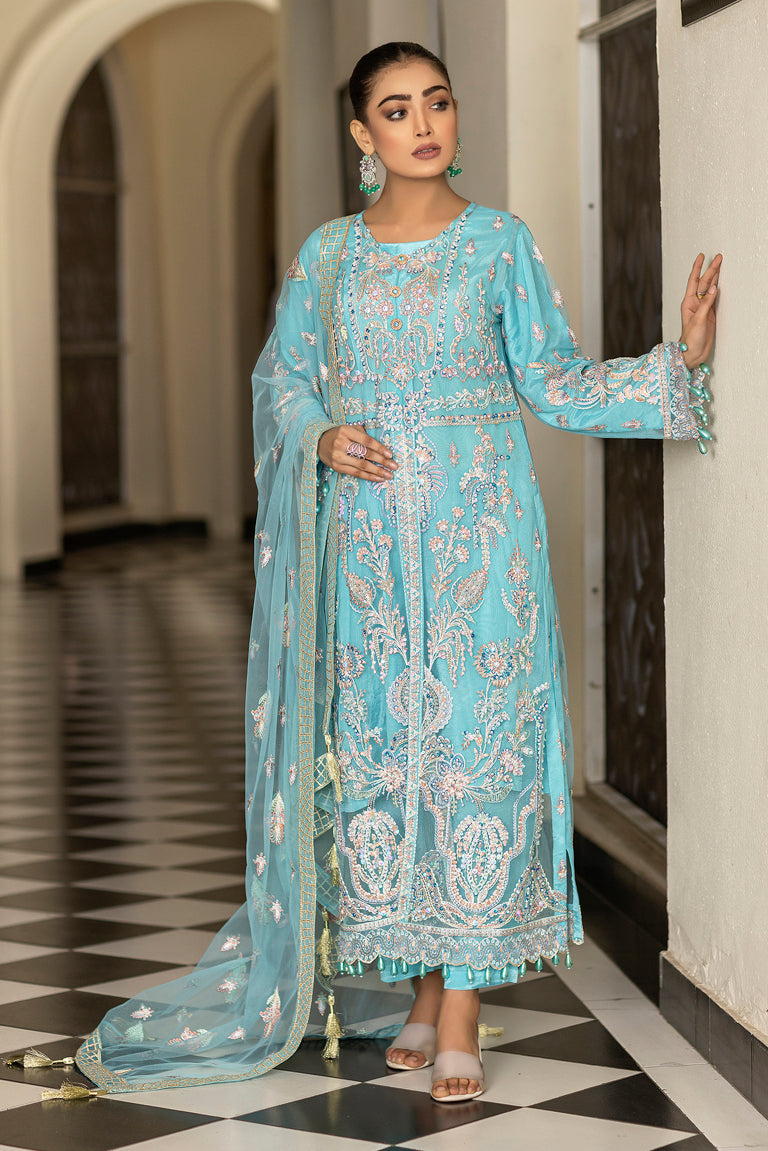 Pakistani Net Dress USA
