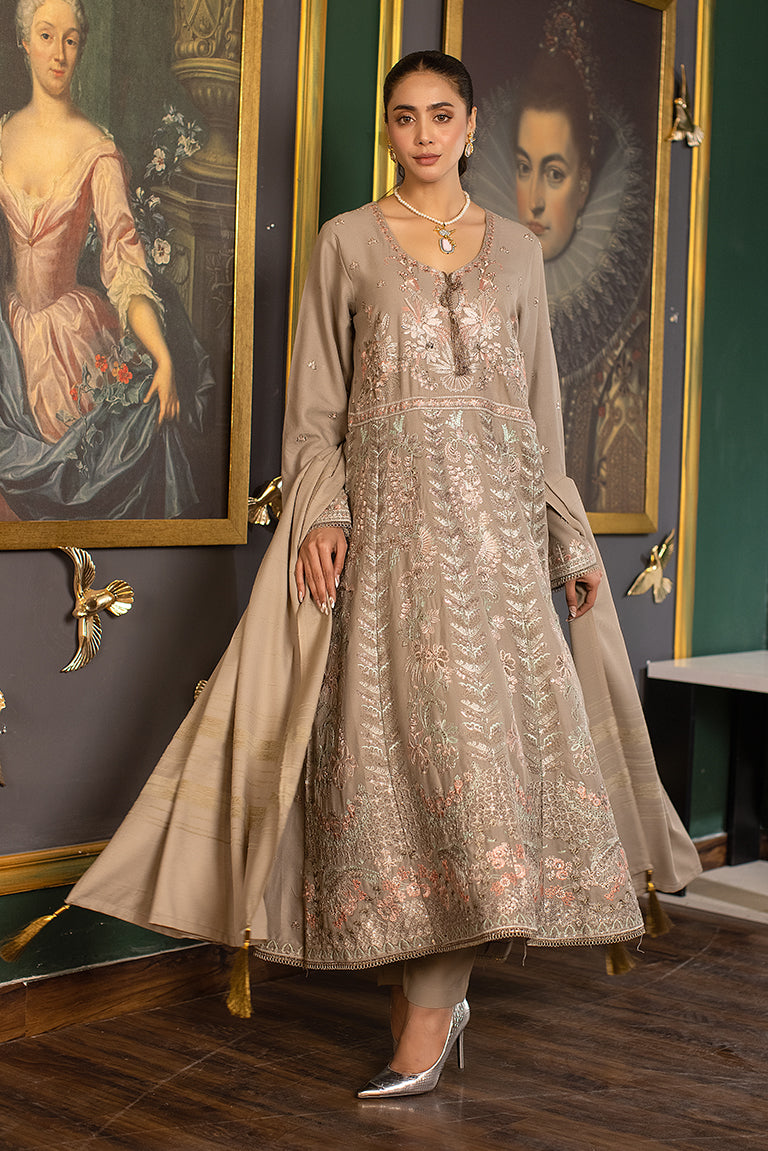 Pakistani Winter Pastel Dress USA