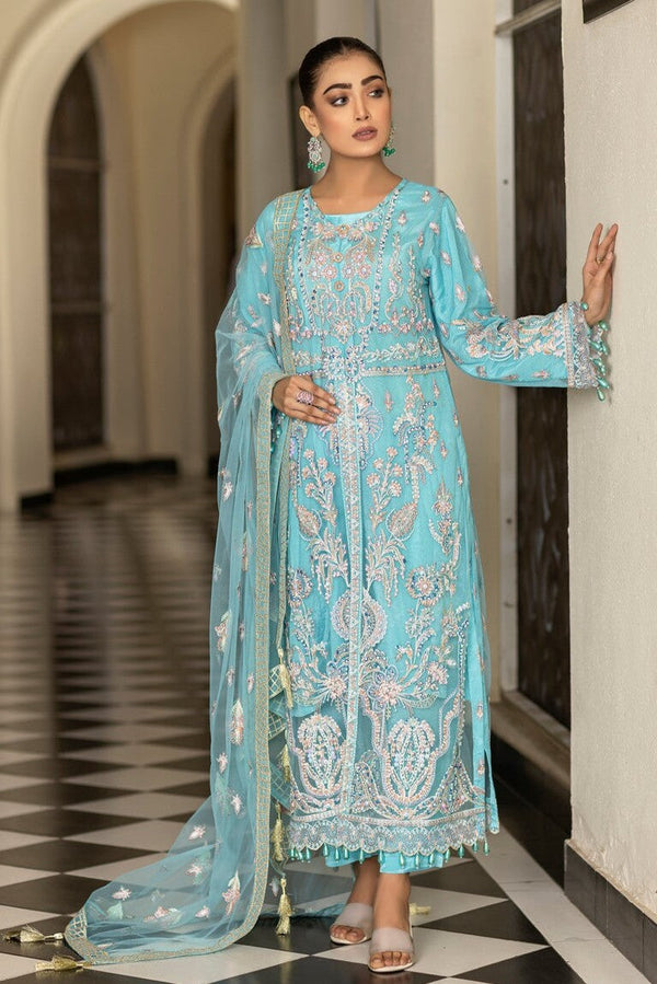 Pastel Chiffon Formal Dress