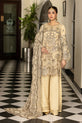 Pastel Chiffon Sharara Dress