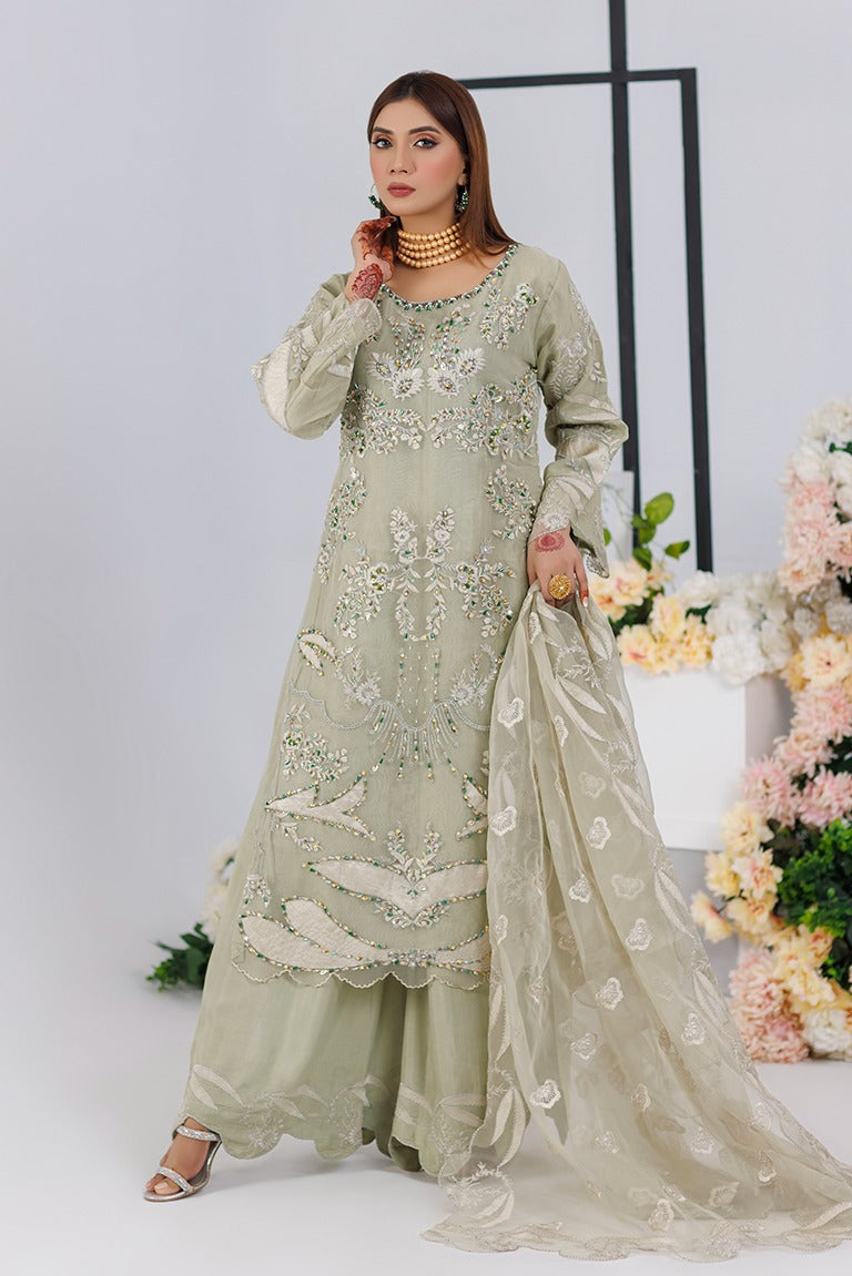 Pastel Green Dress