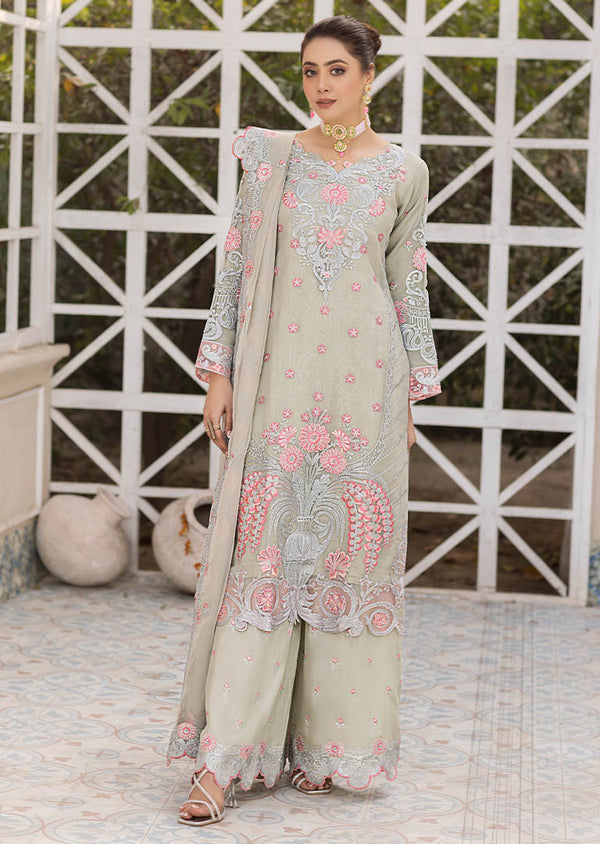 Pastel Organza Dress