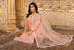 Peach Embroidered Cotton Dress