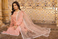Peach Embroidered Ready to Wear Dress