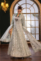 Pista-Colored Pakistani Formal Dress