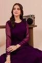 Purple Casual Dress