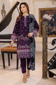 Purple Dhanak Readymade Suit